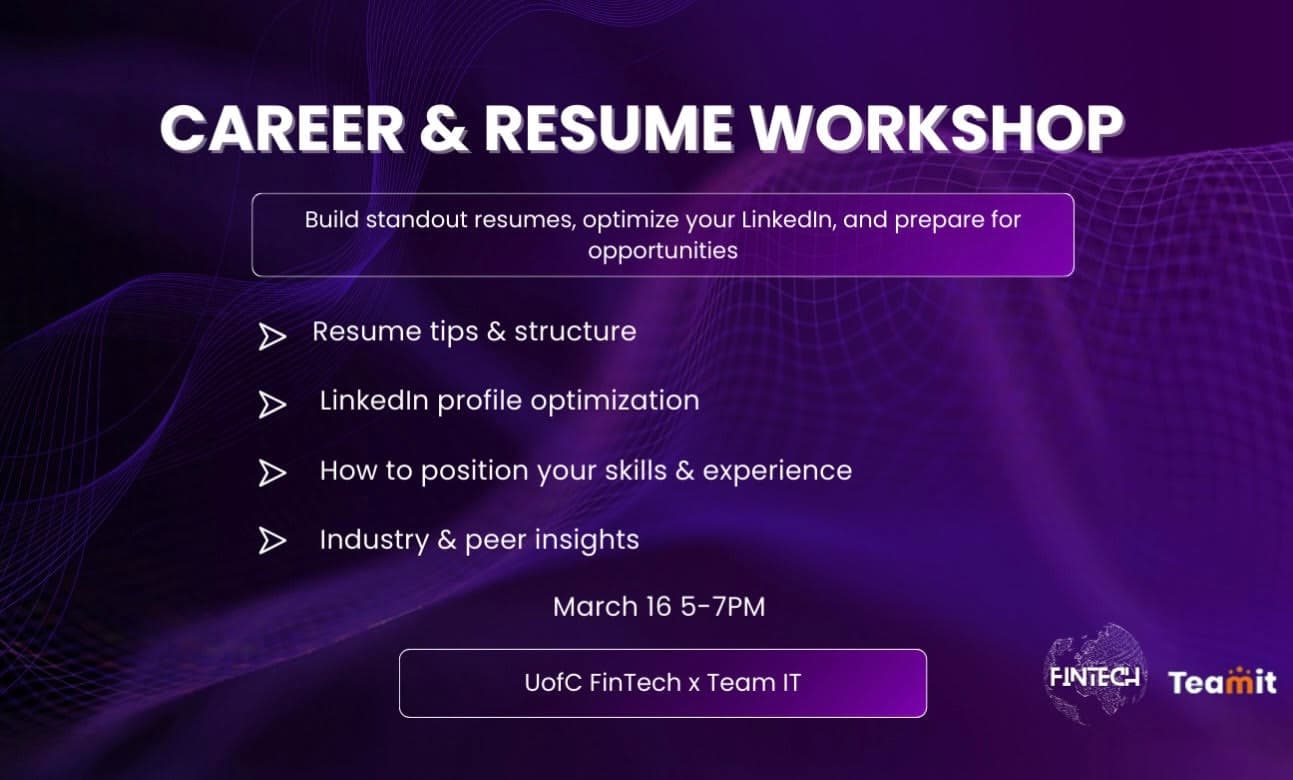 Career & Resume Workshop - Slide 1